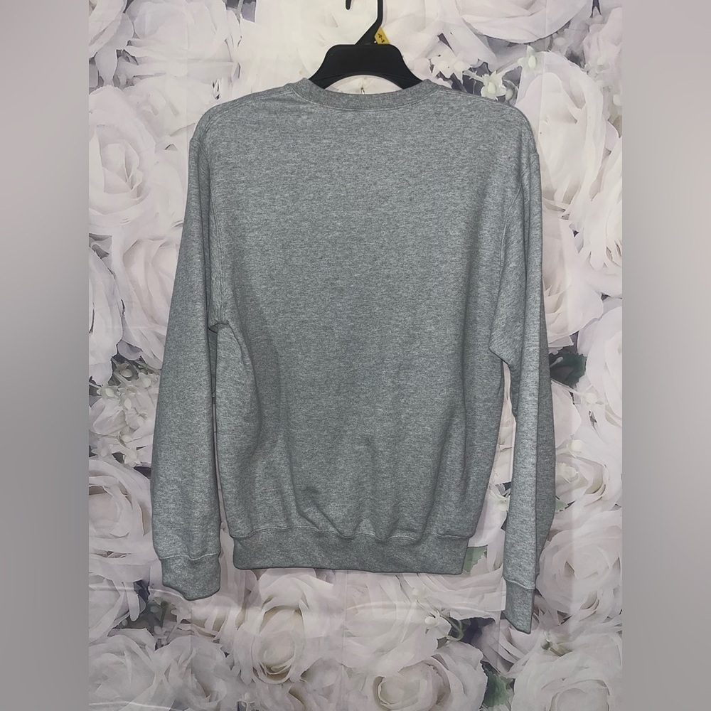 Property of Uranus University Sweatshirt Mens Medium Gray Crew Neck Sweater - Picture 5 of 5